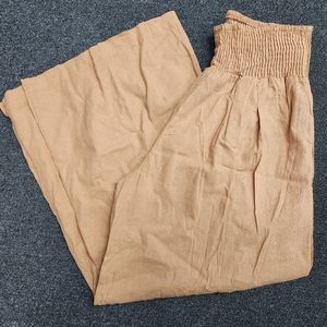 Linen style palazzo pants